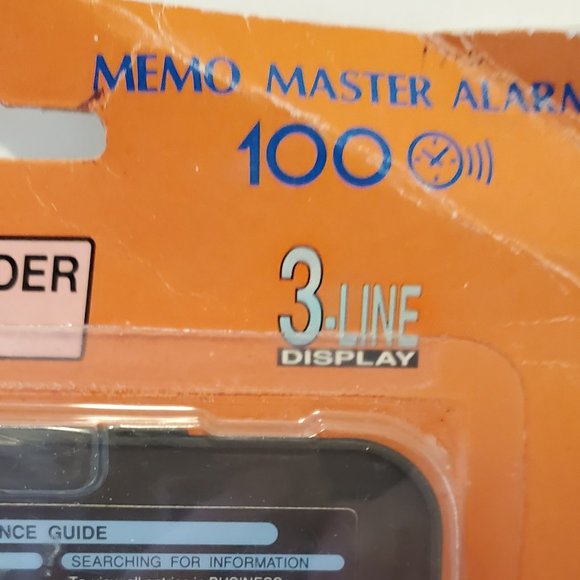 Sharp EL-6360 Organizer - Picture 3 of 5